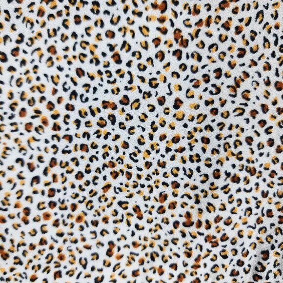AFRM Womens‎ Leopard Print Bodysuit M Rayon & Polyester Blend - Picture 3 of 10